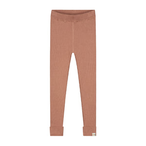 Knitted Leggings Fine Rib – vintage pink