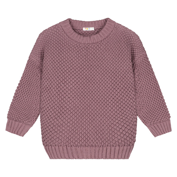 Kyoto Knitted Sweater – mauve
