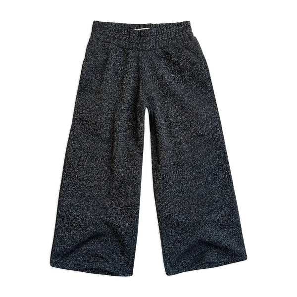Loose Pants Metallic – black
