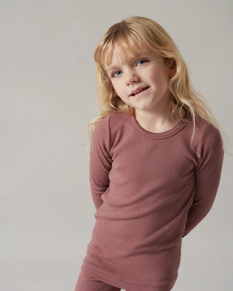 Tani Longsleeve – dusty grape