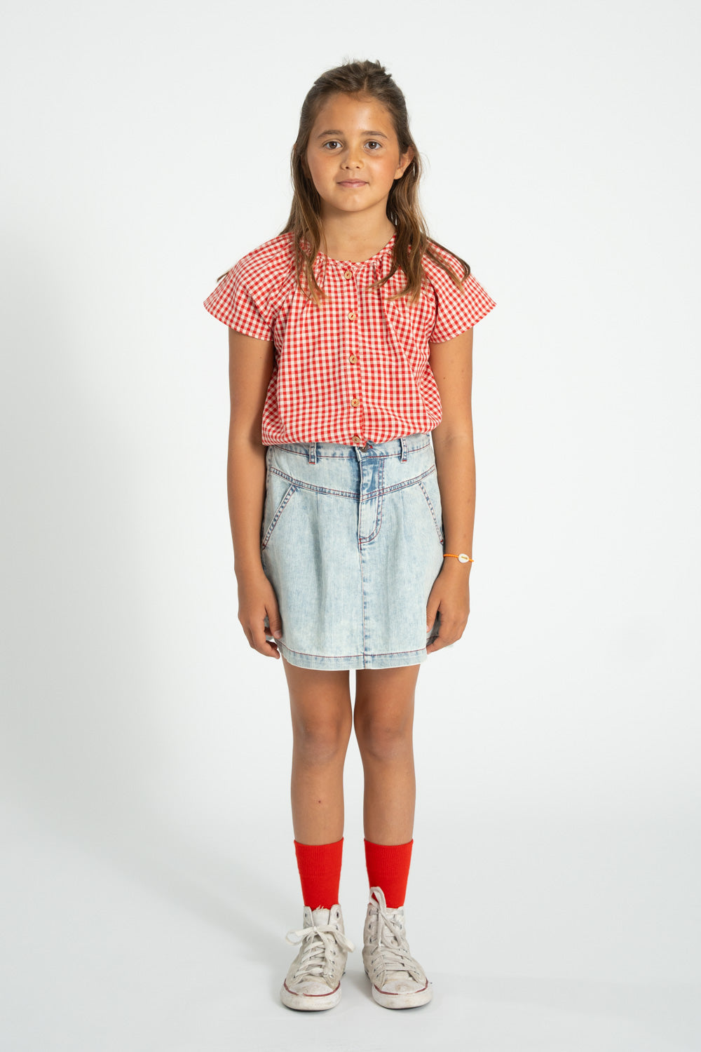 Short Skirt – blue light denim