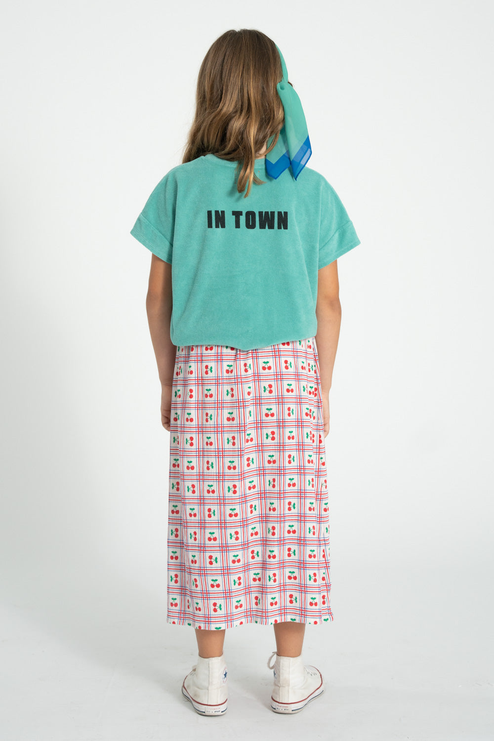 T-Shirt – turquoise w/ "Best Friend" print