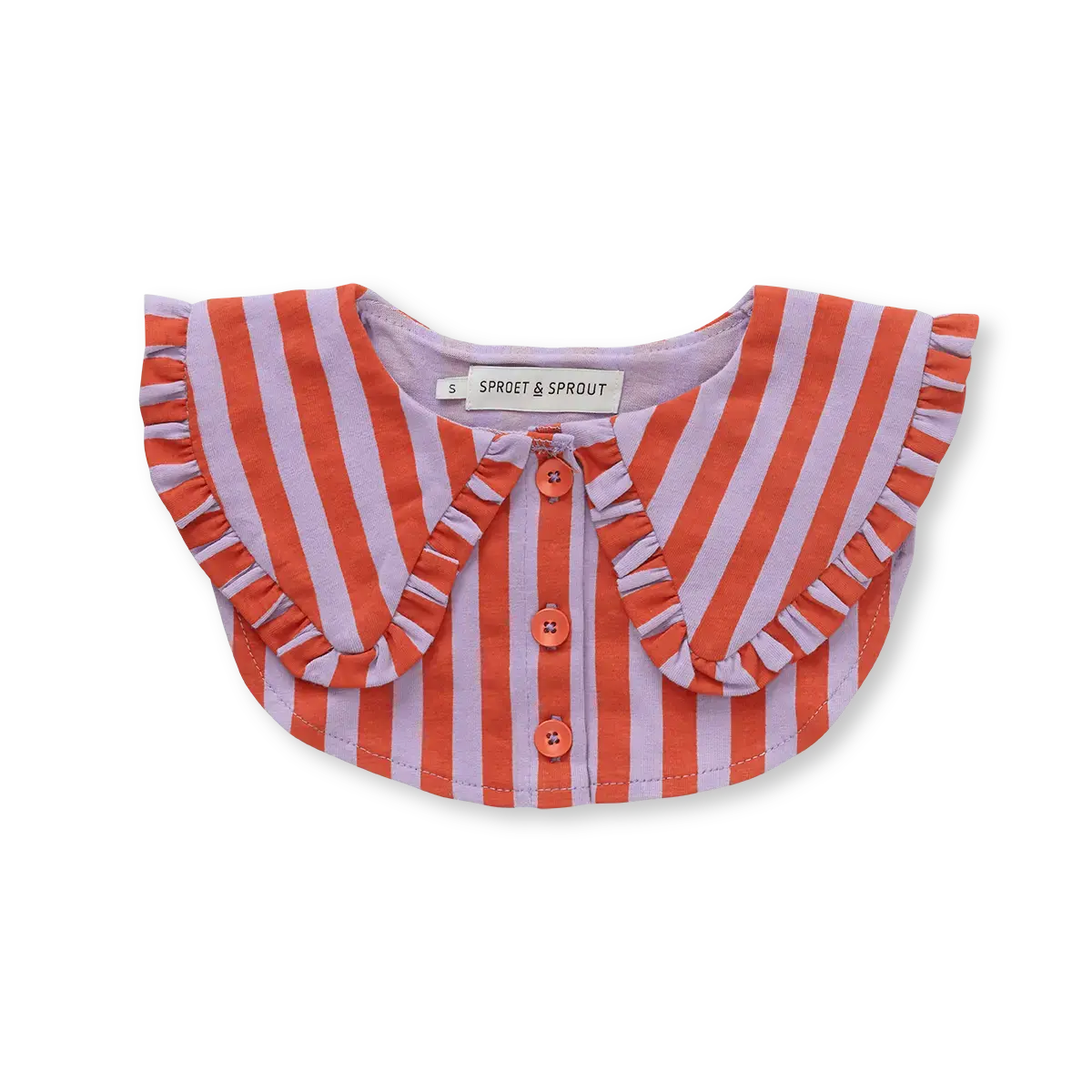 Ruffle Collar Stripes – grenadine