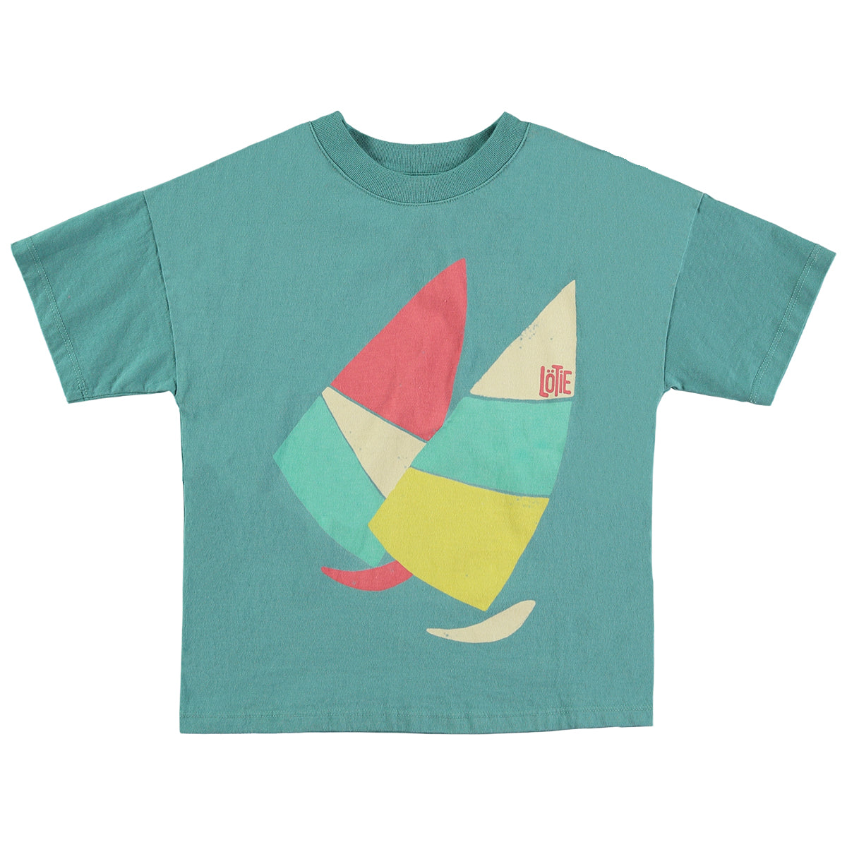 Oversized Windsurf T-Shirt – pacific green