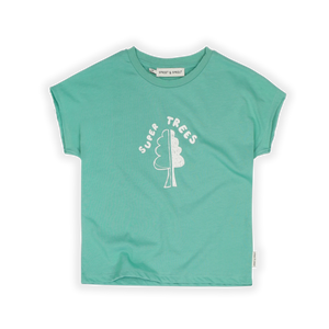 Sleeveless T-Shirt Trees – botanical green