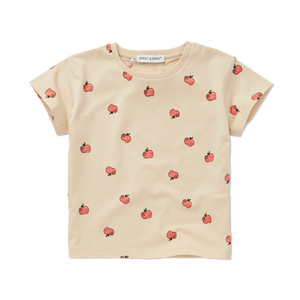T-Shirt Apple Print – sesame