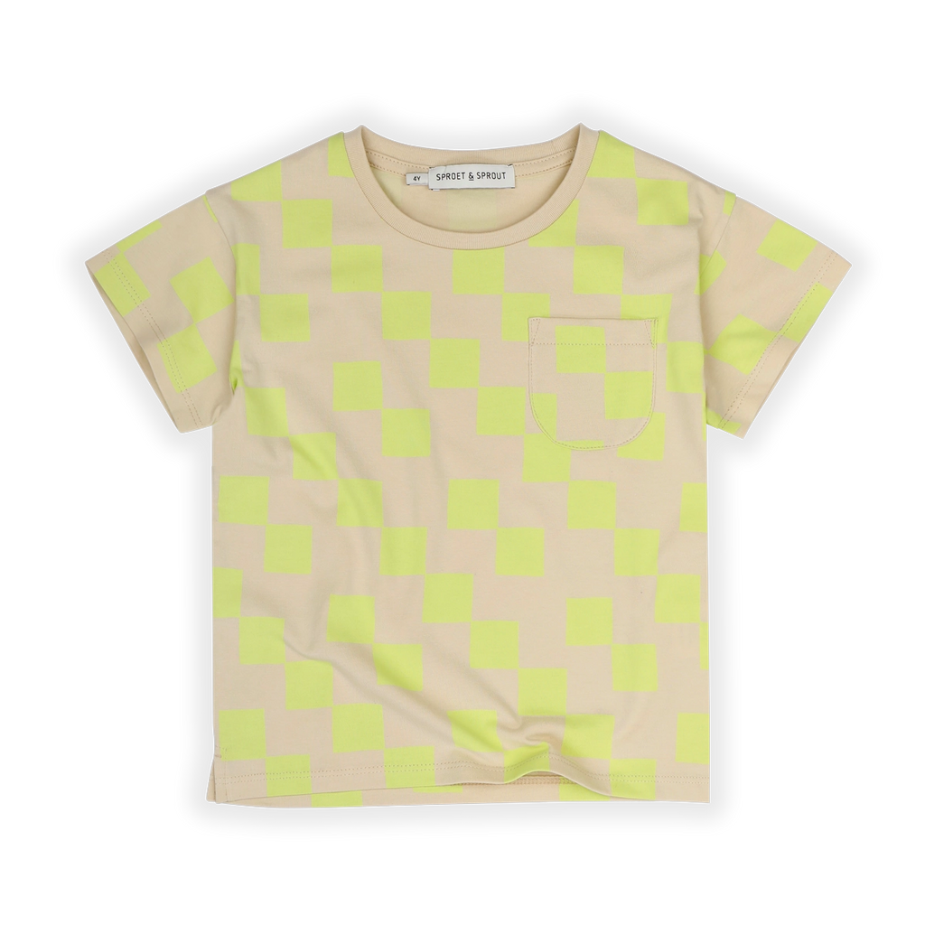 T-Shirt Pocket Blocks Print – sesame