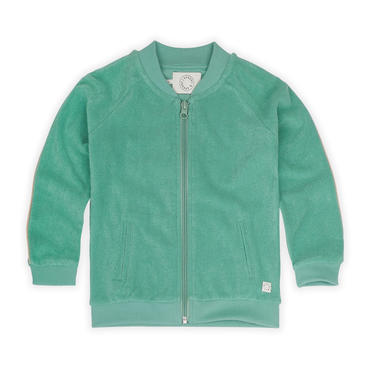 Track Jacket Sunseeker – botanical green