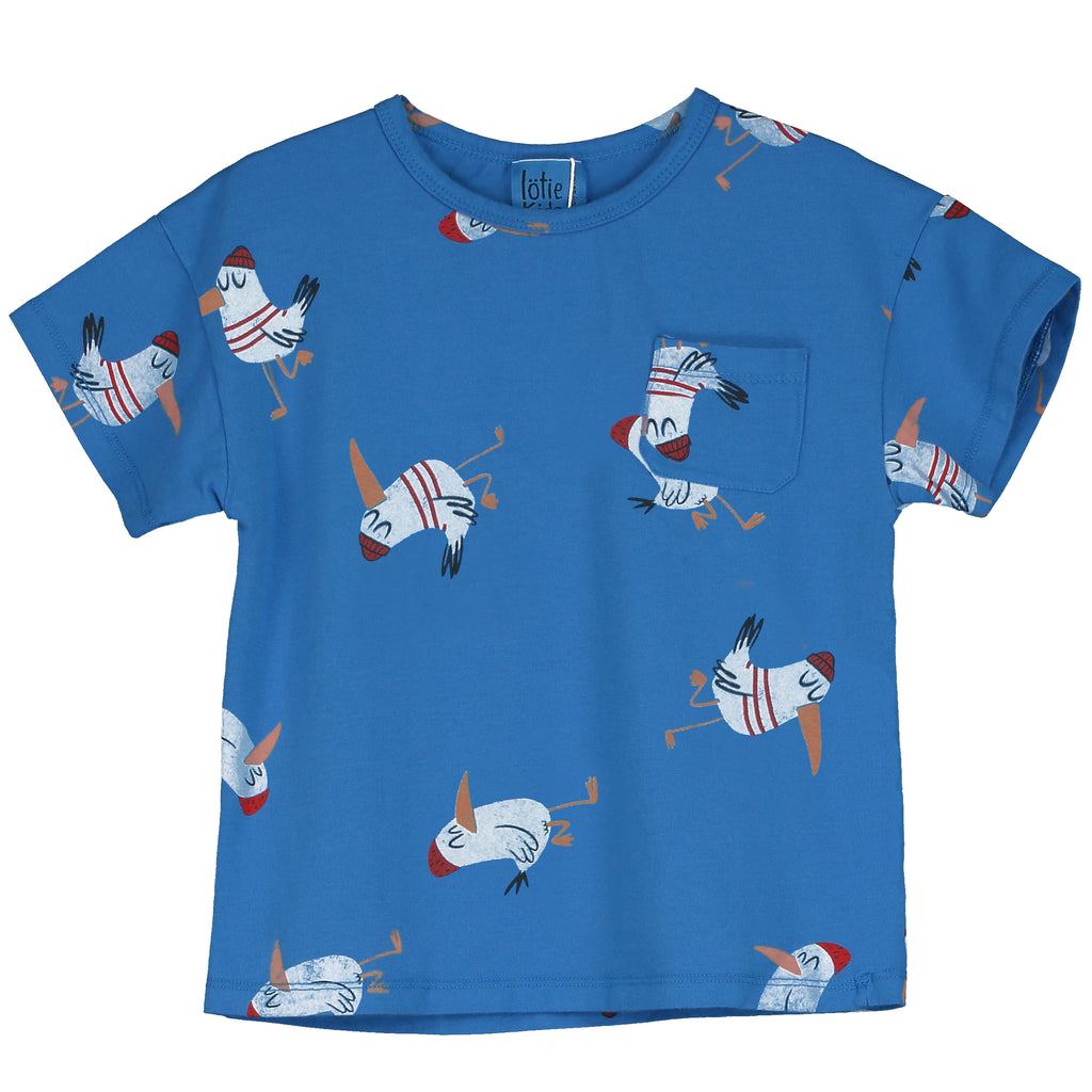 Seagulls T-Shirt – royal blue