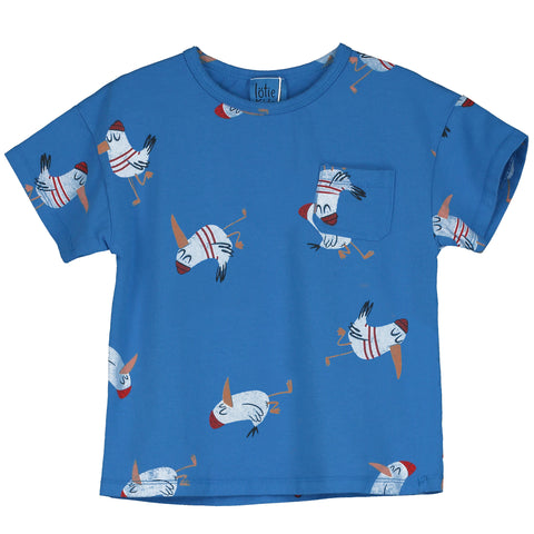 Seagulls T-Shirt – royal blue