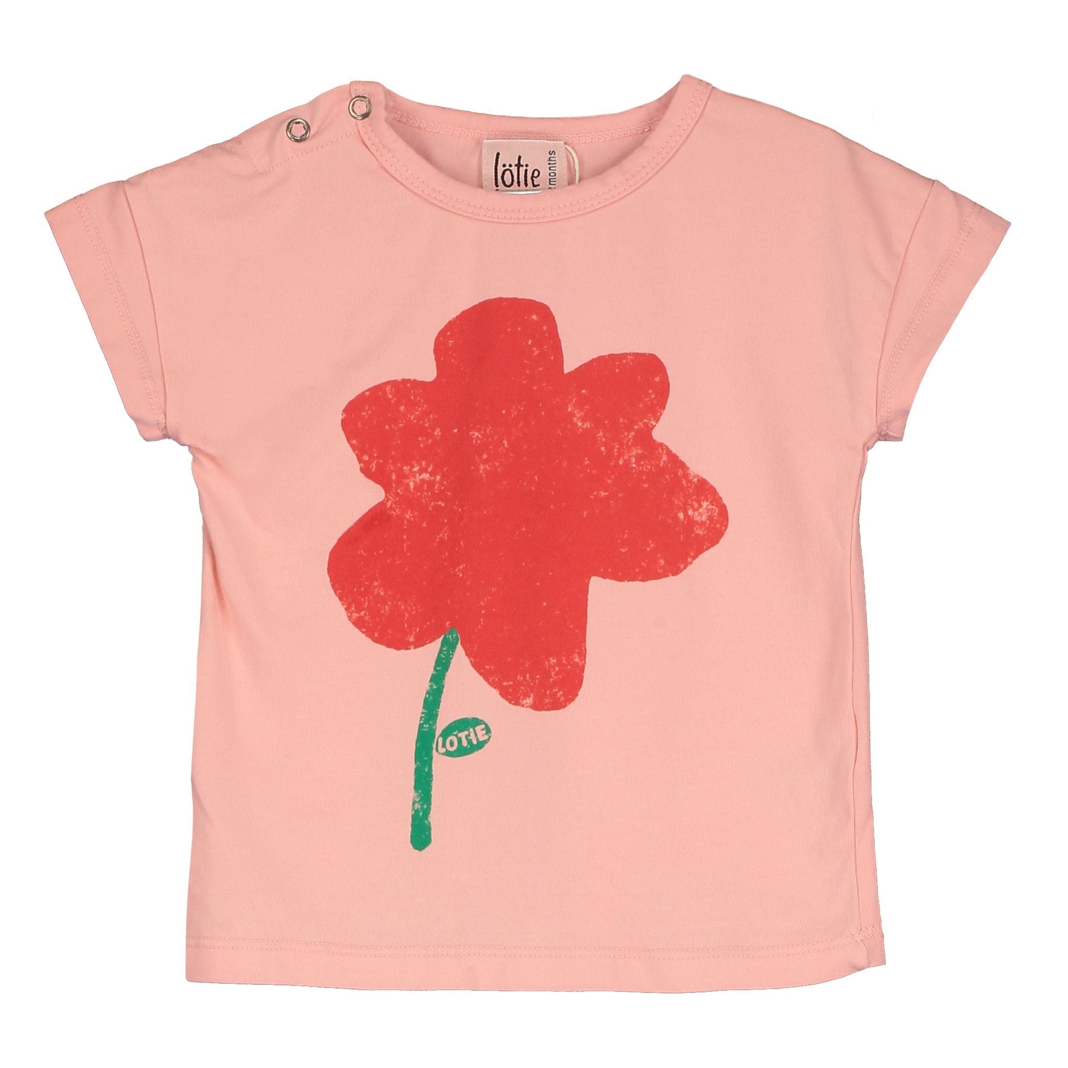 Poppie Baby T-Shirt – pale pink