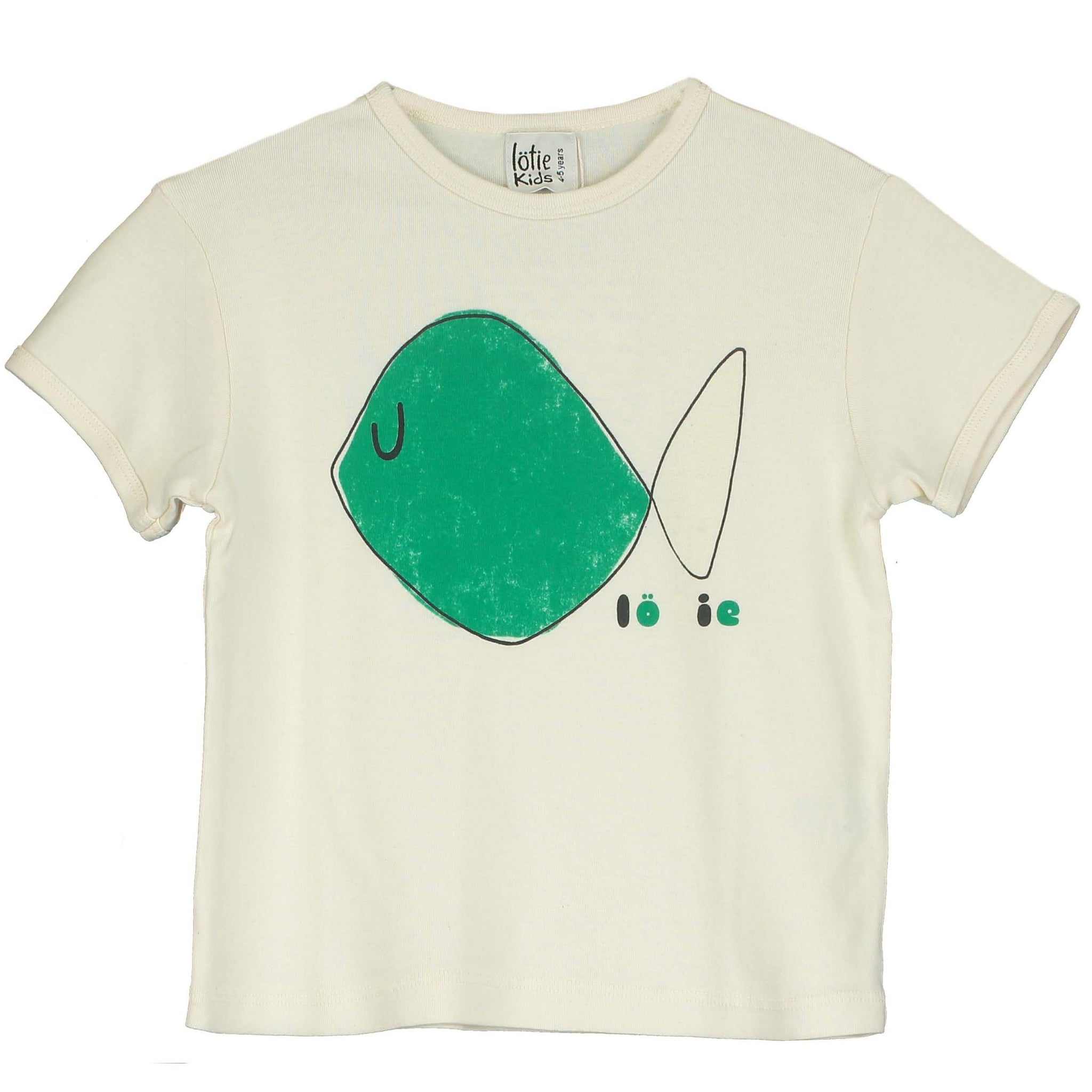 Candi Fish Rib T-Shirt – off-white