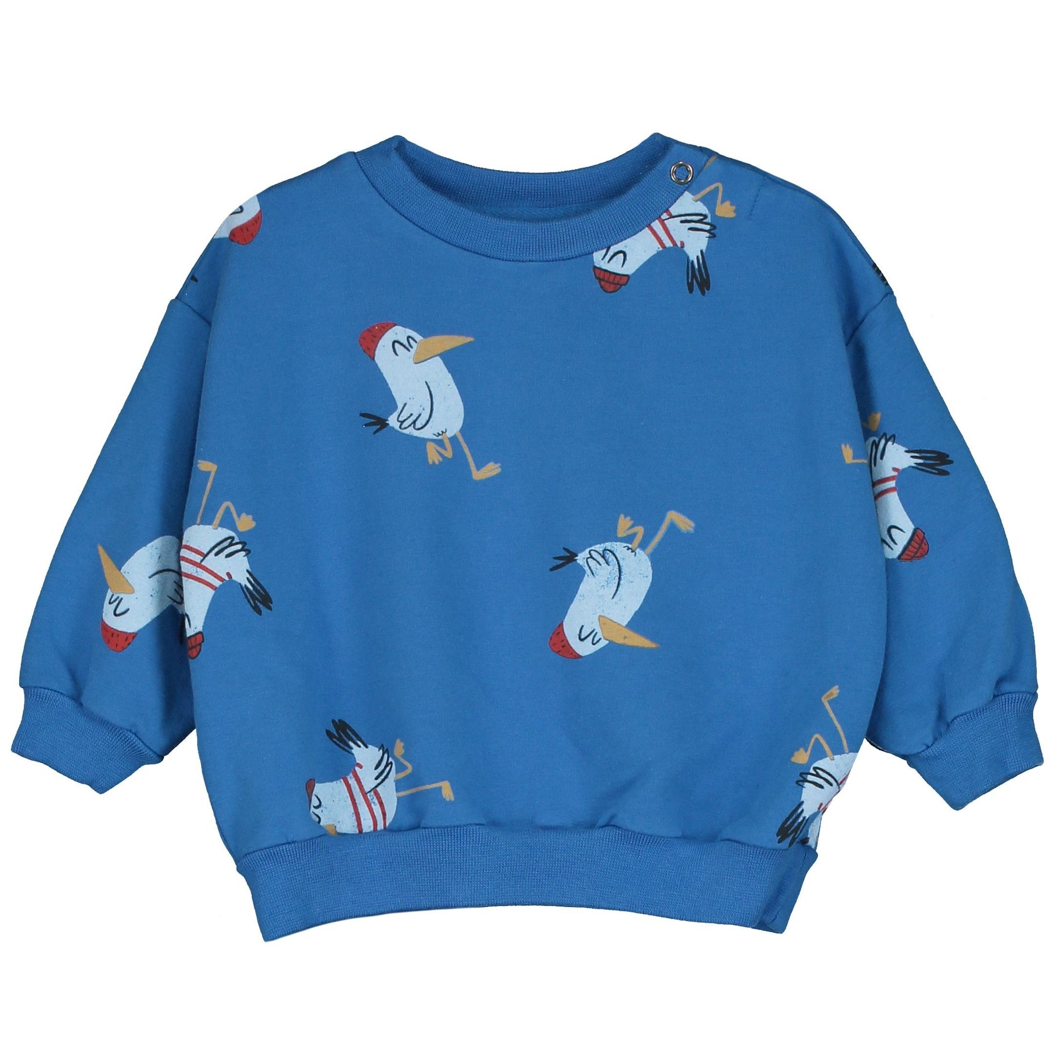 Seagulls Baby Sweatshirt – royal blue