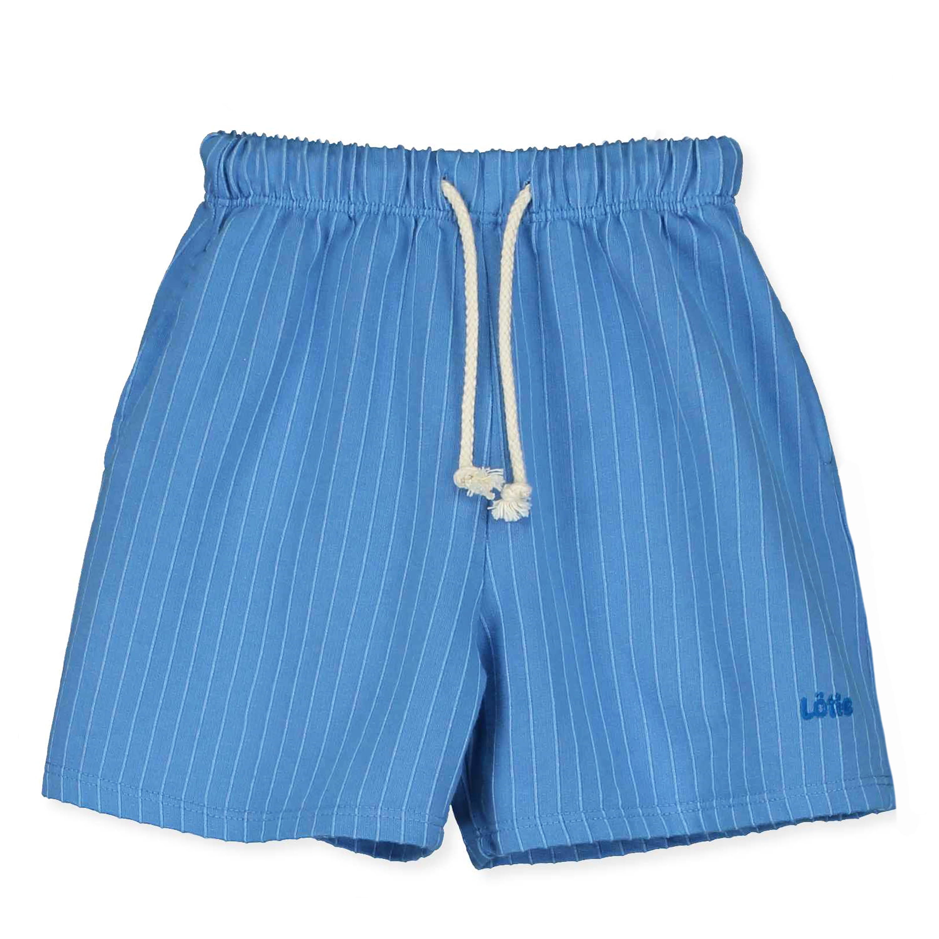 Lötie Embroidery Bermuda – baja blue