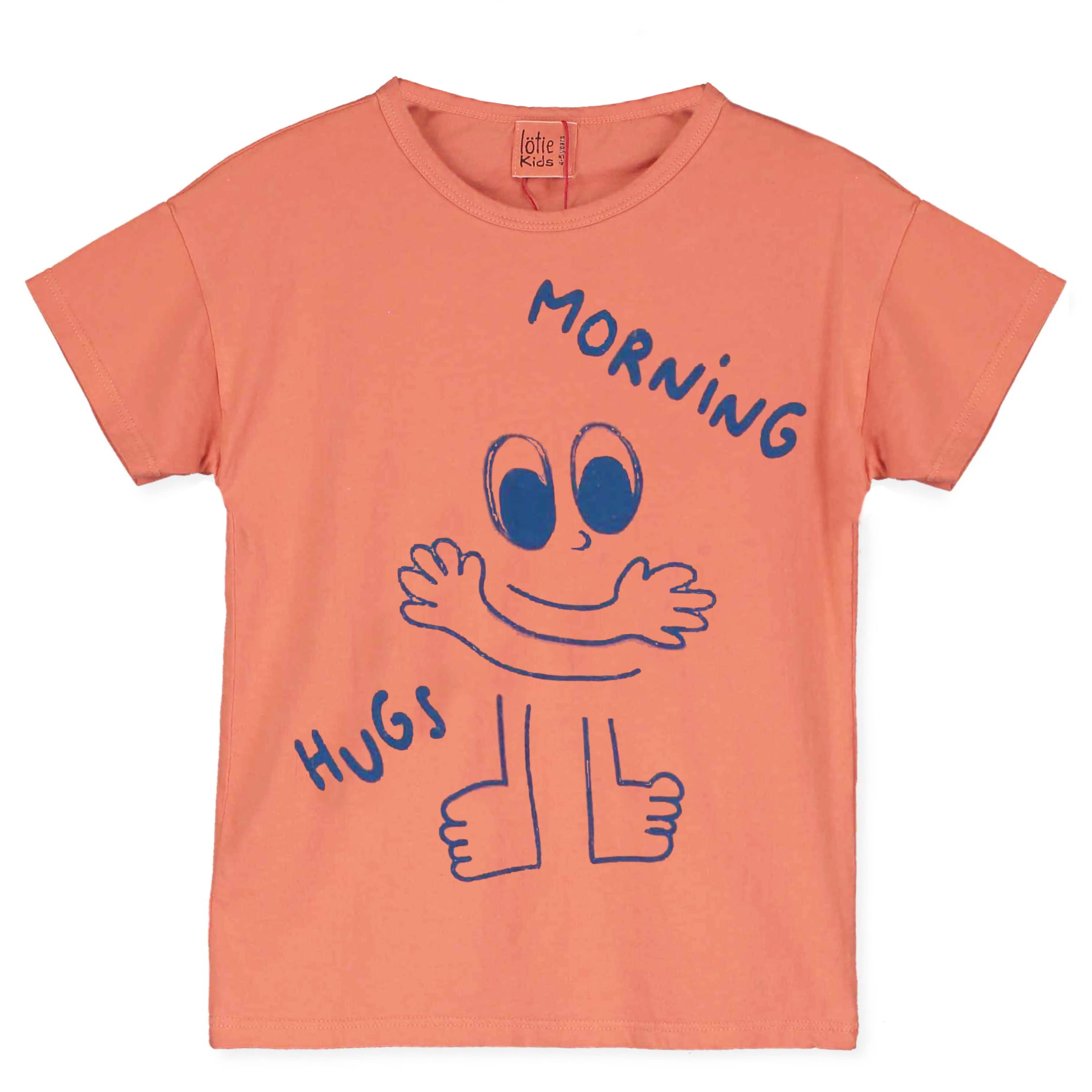 Morning Hugs Regular T-Shirt – papaya