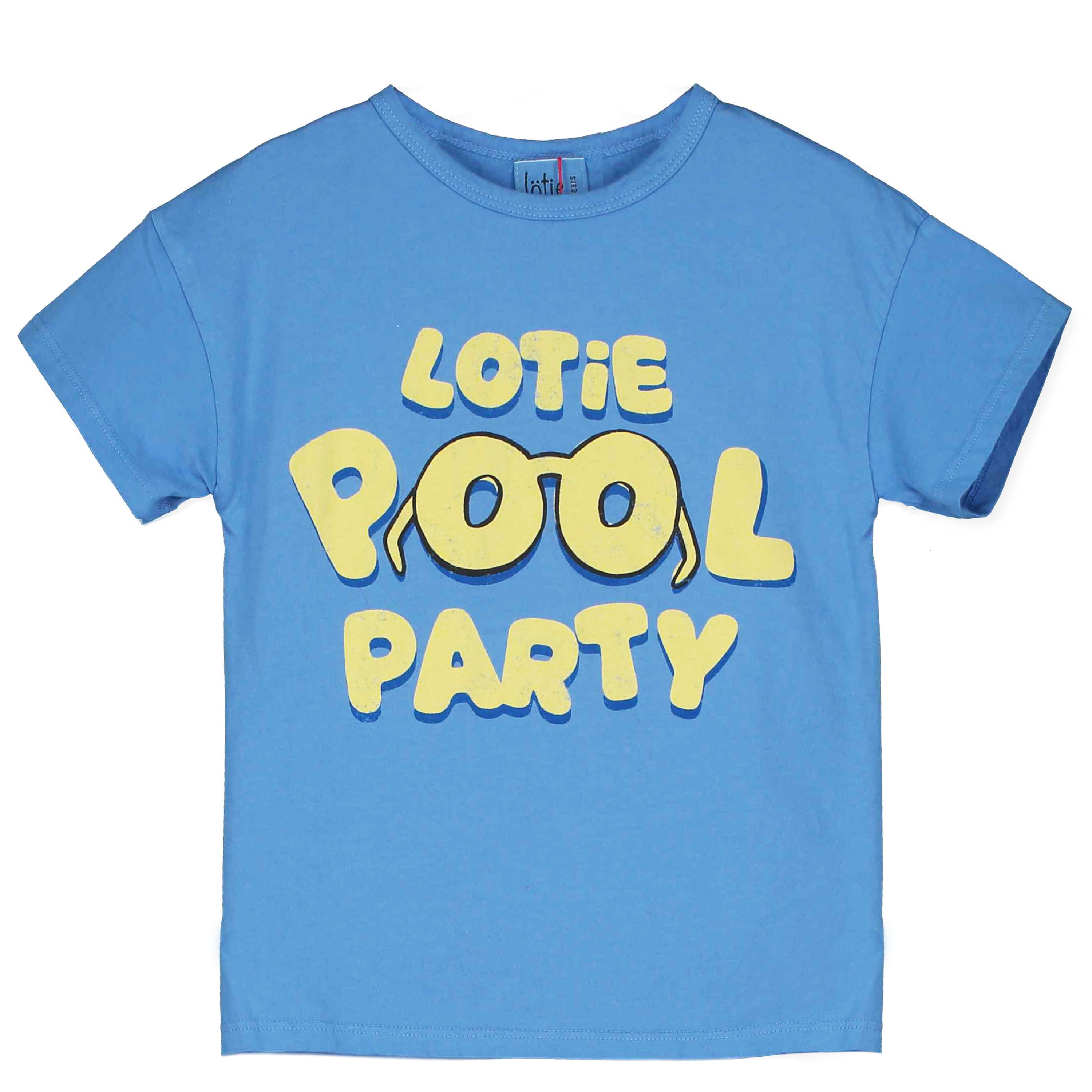 Lötie Pool Party Regular T-Shirt – baja blue