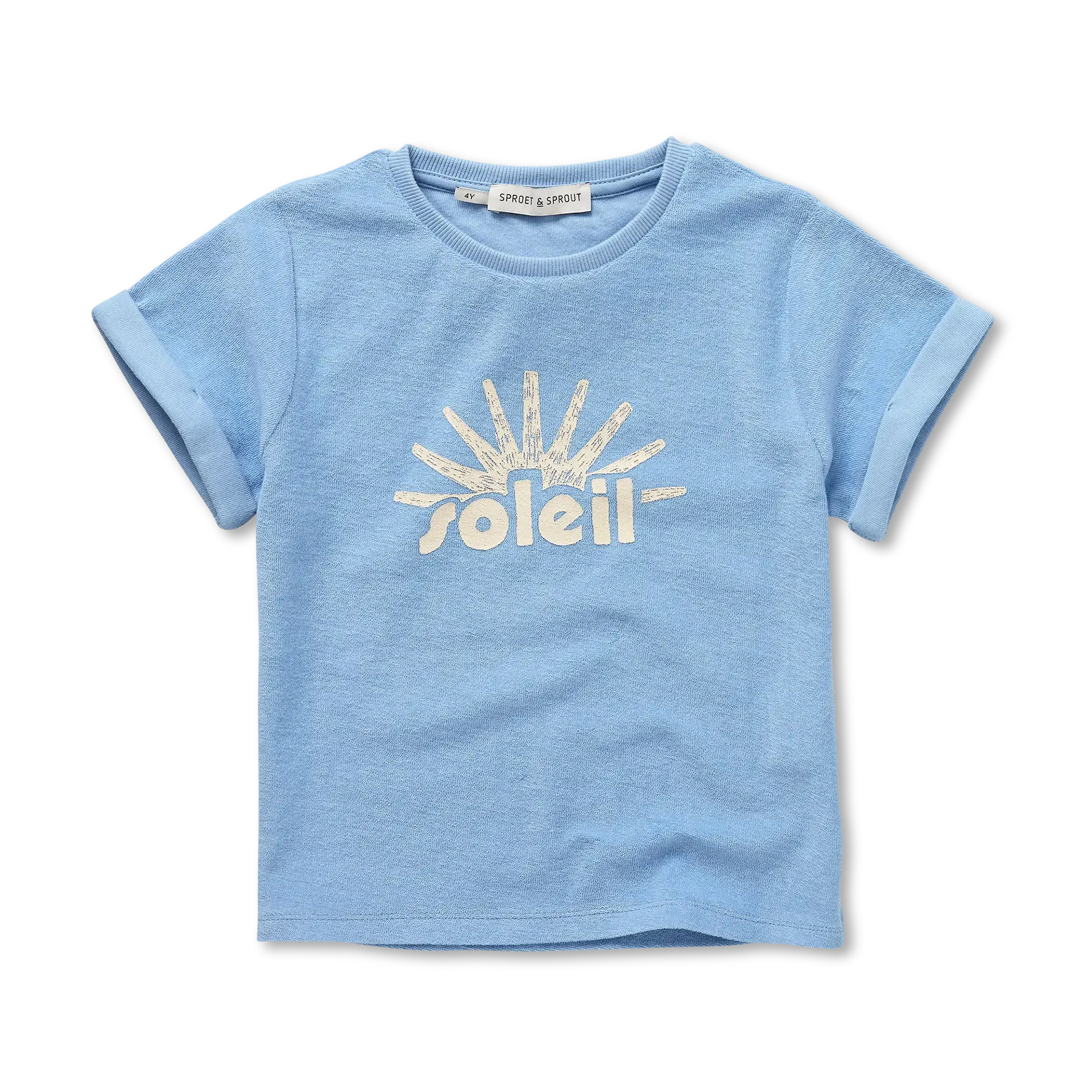 Terry T-Shirt Soleil – forever blue