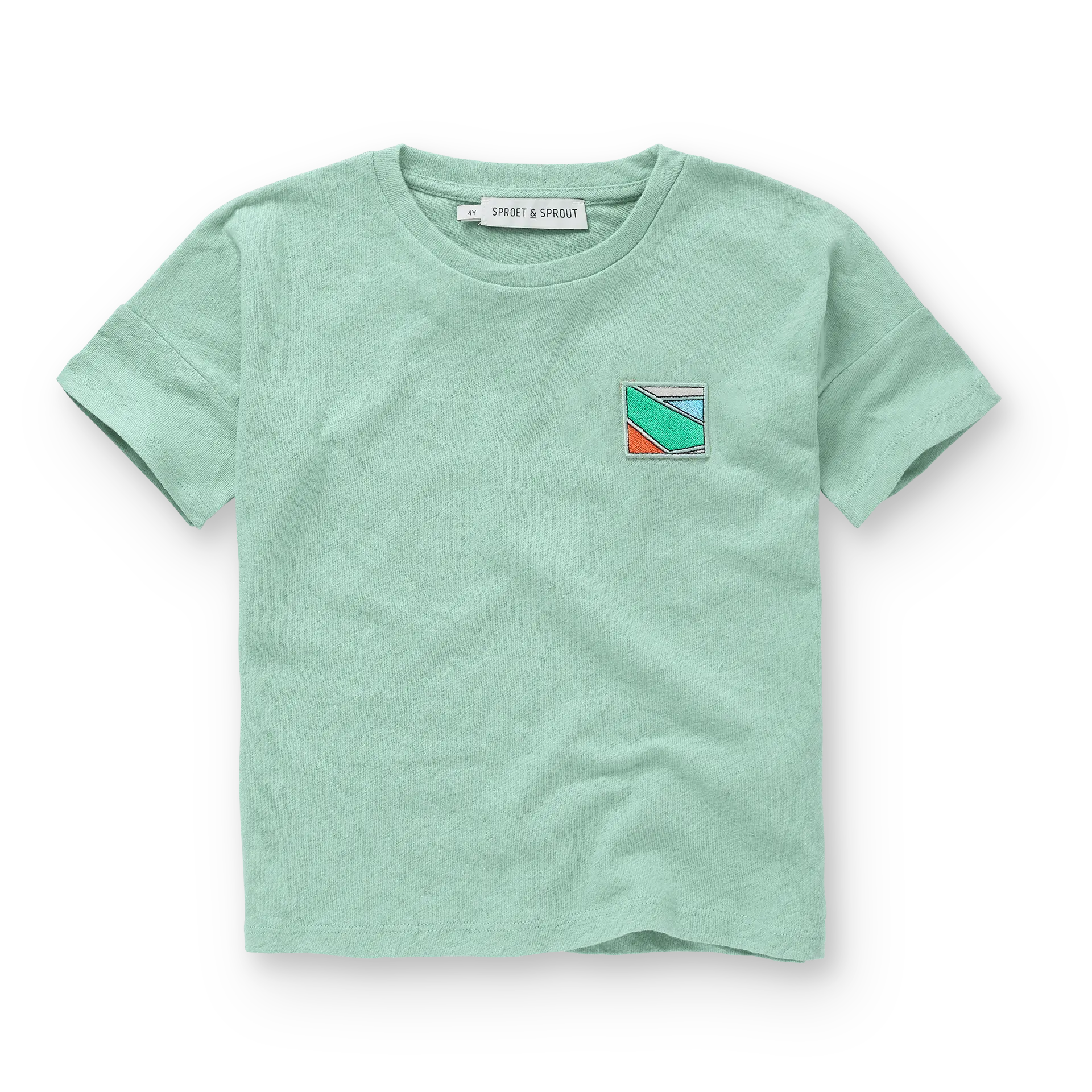 Linen T-Shirt Green – jade green