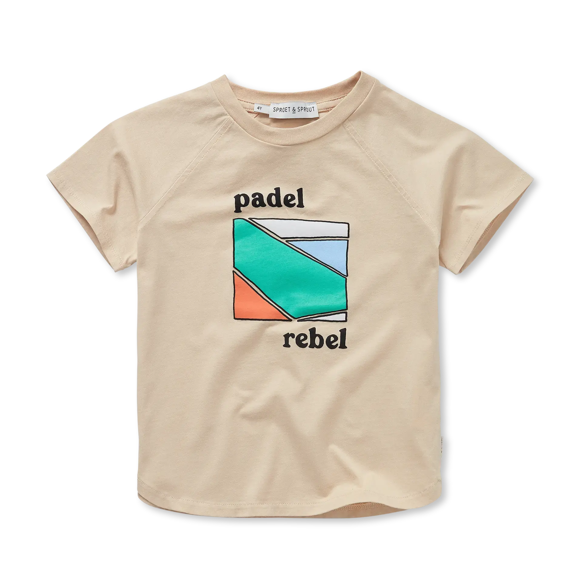 Raglan T-Shirt Padel Rebel – sesame