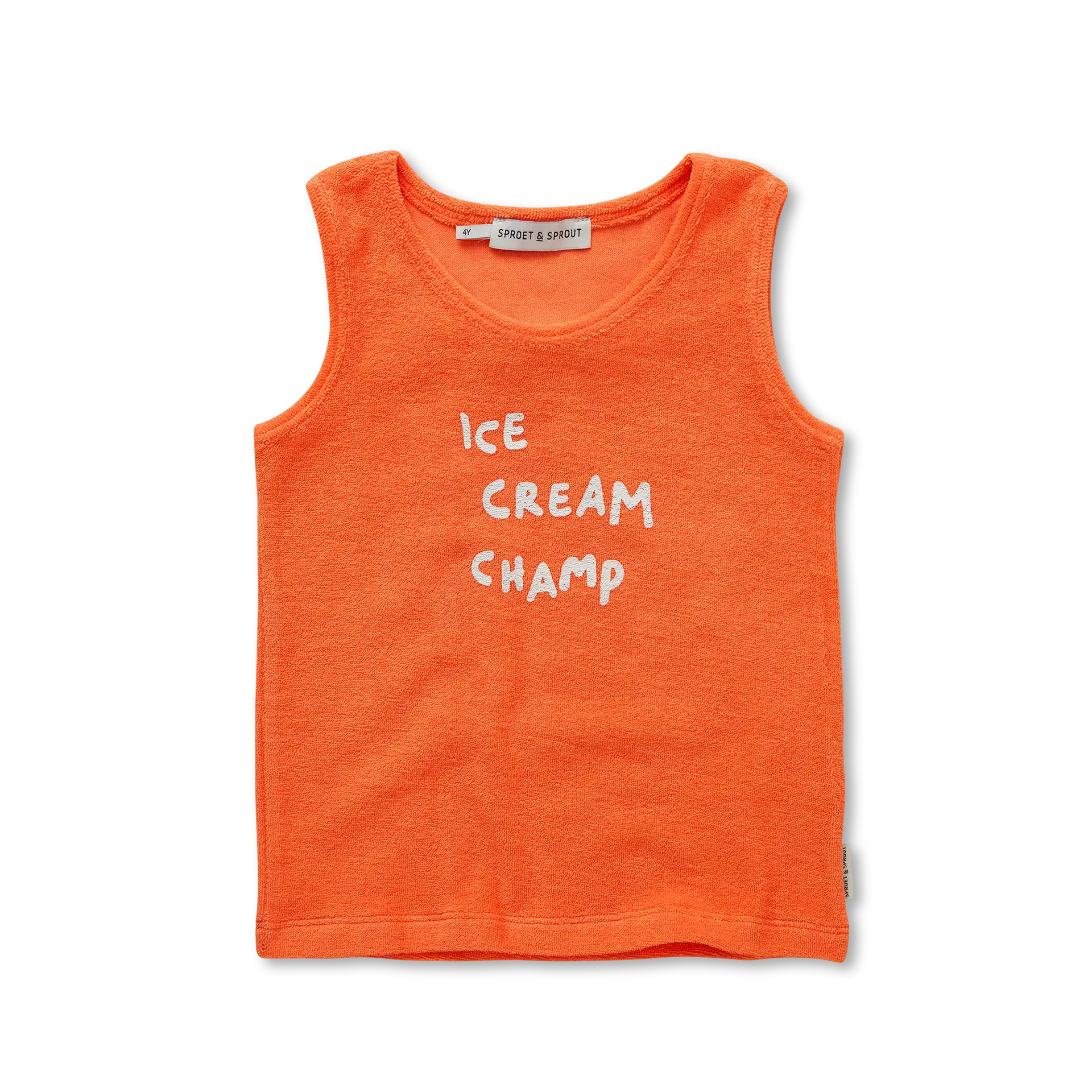 Tanktop Boys – orange sprint