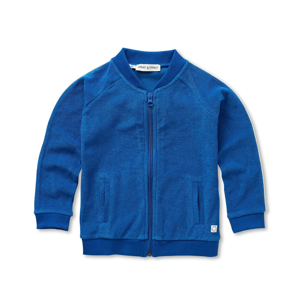 Terry Track Jacket – sports blue