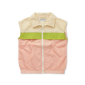 Anorak Vest Colourblock – blush pink