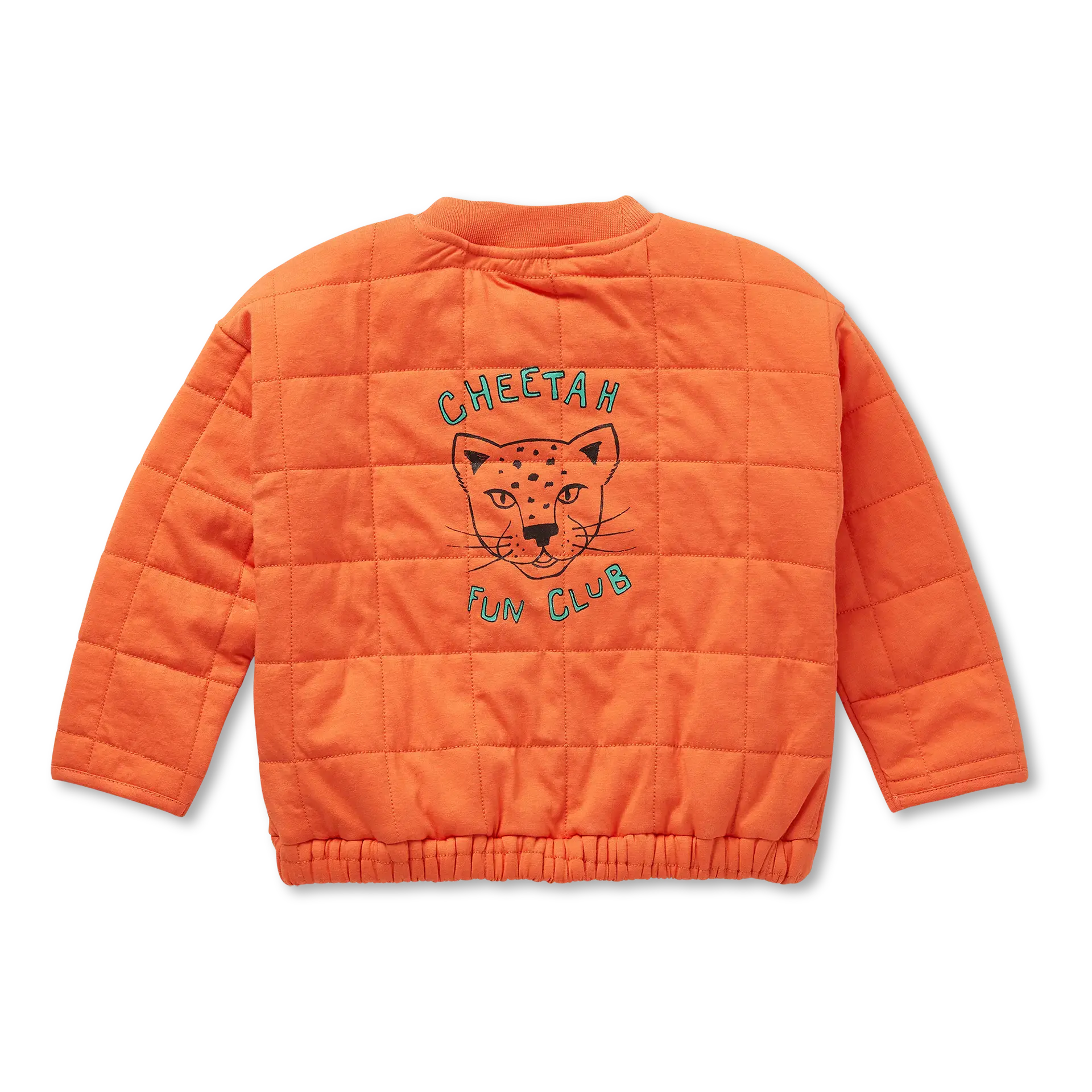 Quilted Jacket Cheetah – orange sprint