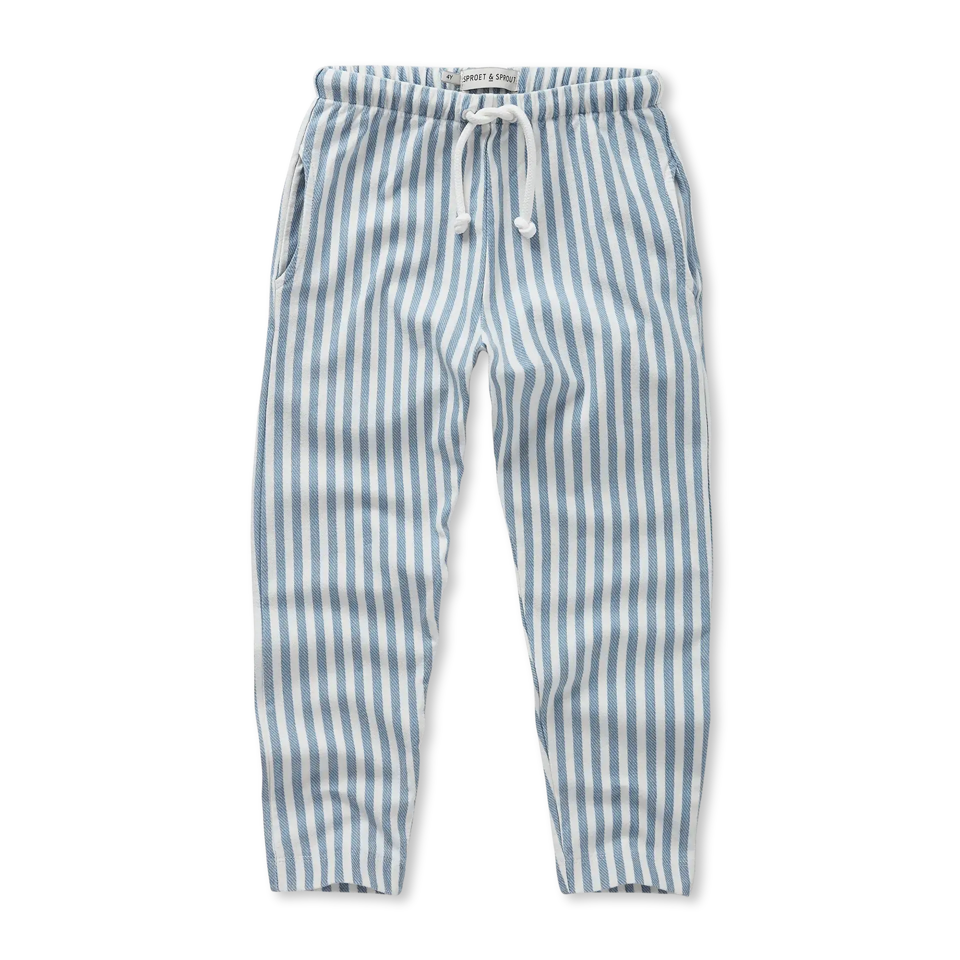 Jersey Twill Denim Pants – denim blue