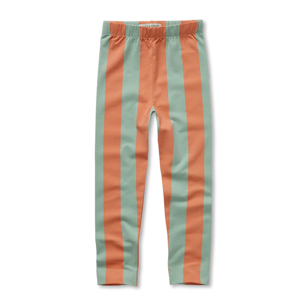 Legging Block Stripes – silt green