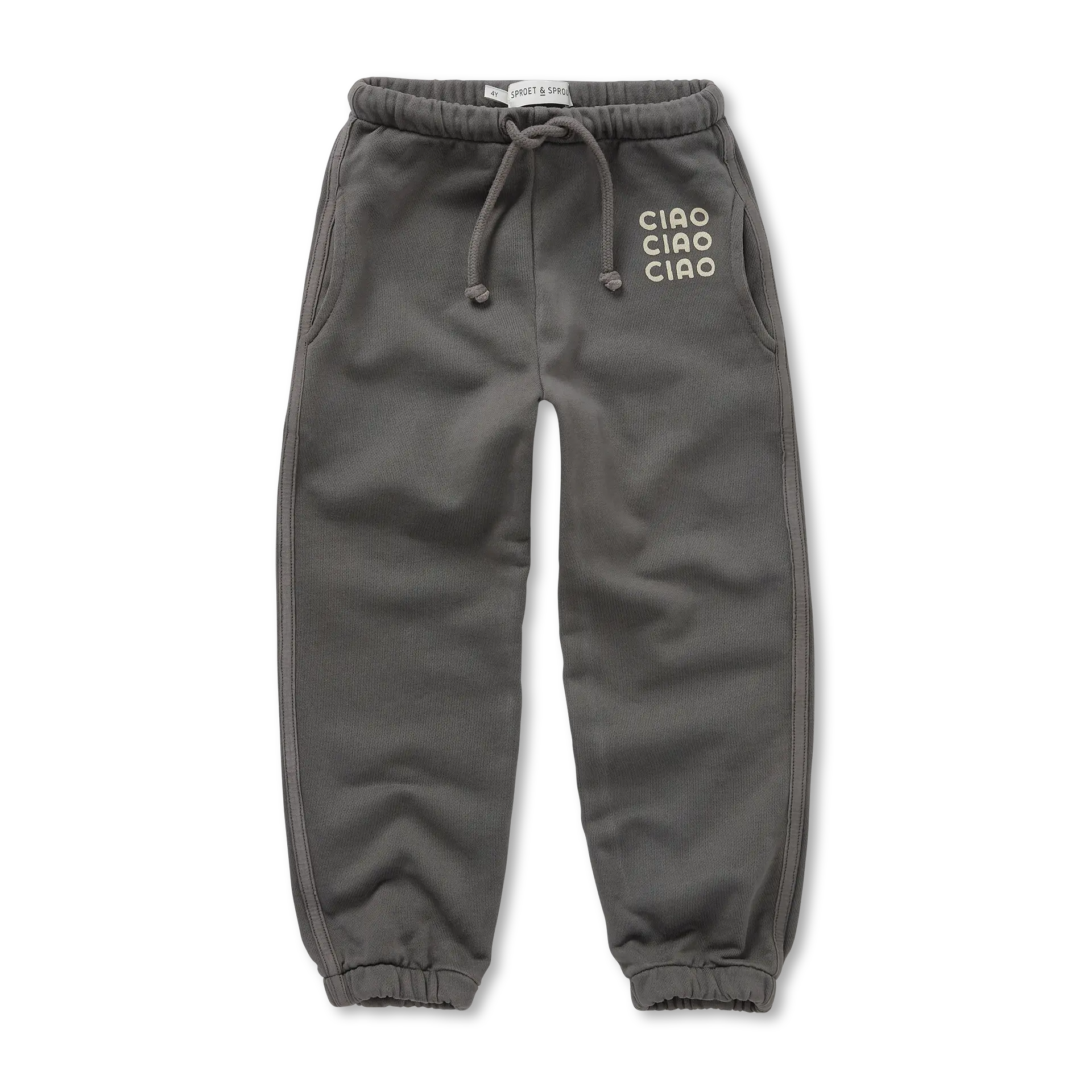 Sweatpants – washed black