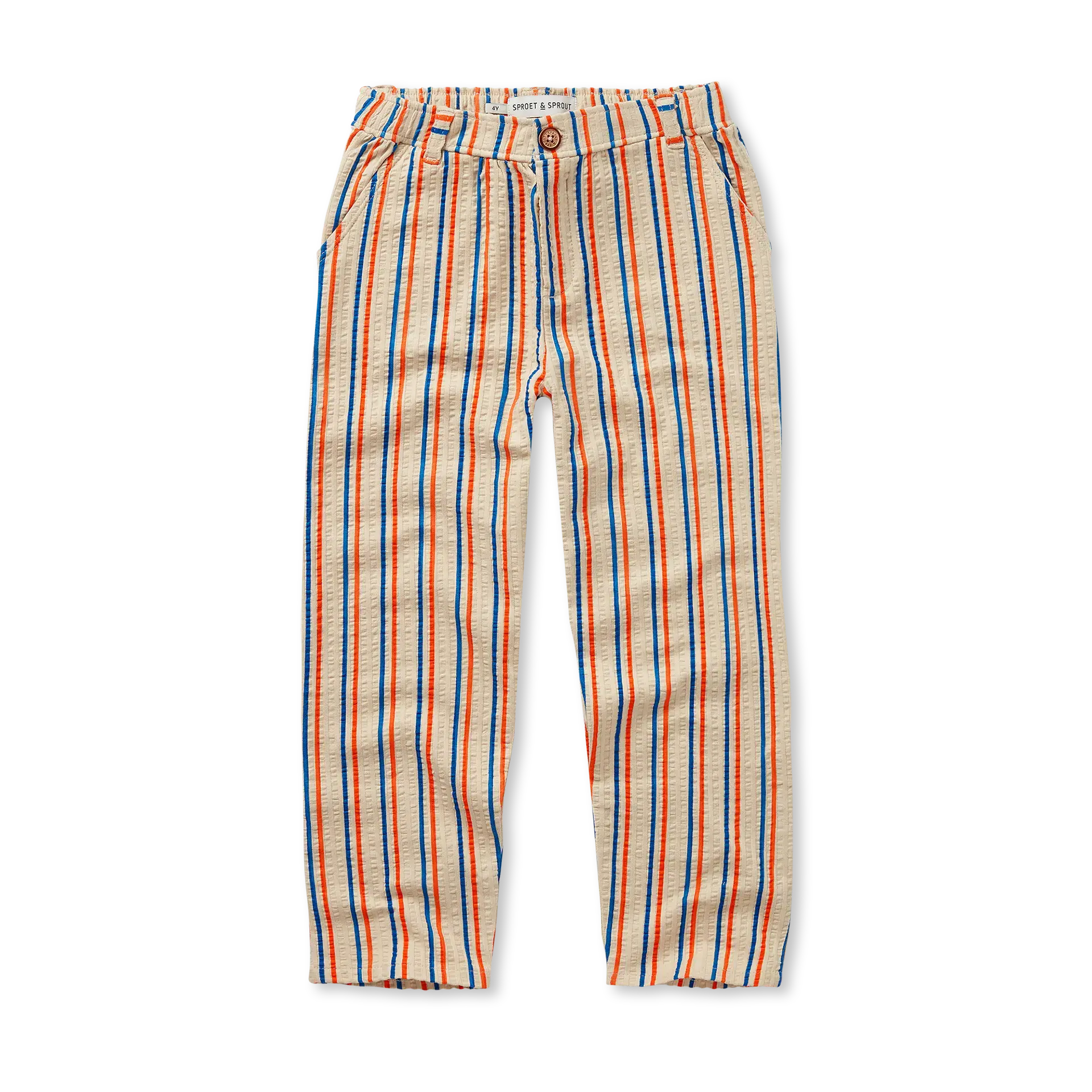 Chino Pants Small Stripes – sesame