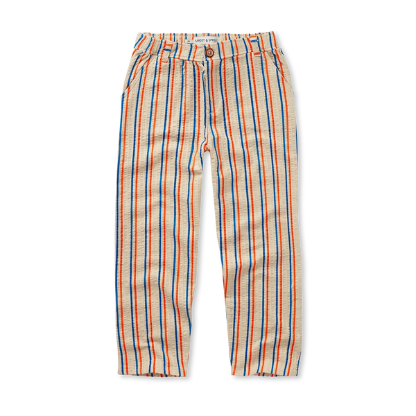 Chino Pants Small Stripes – sesame