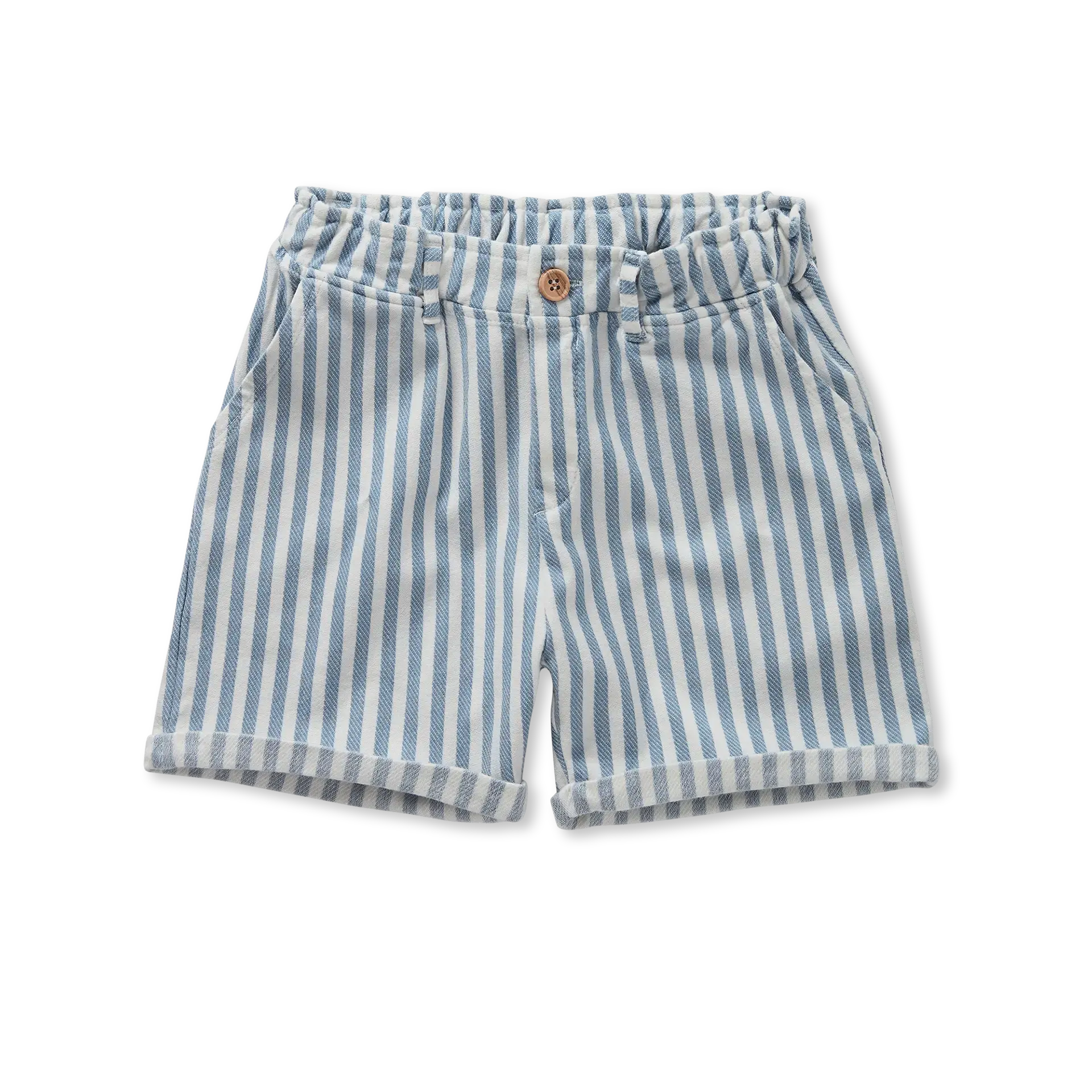 Jersey Twill Chino Shorts – denim blue