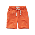 Sweat Shorts Ice Cream Print – orange sprint