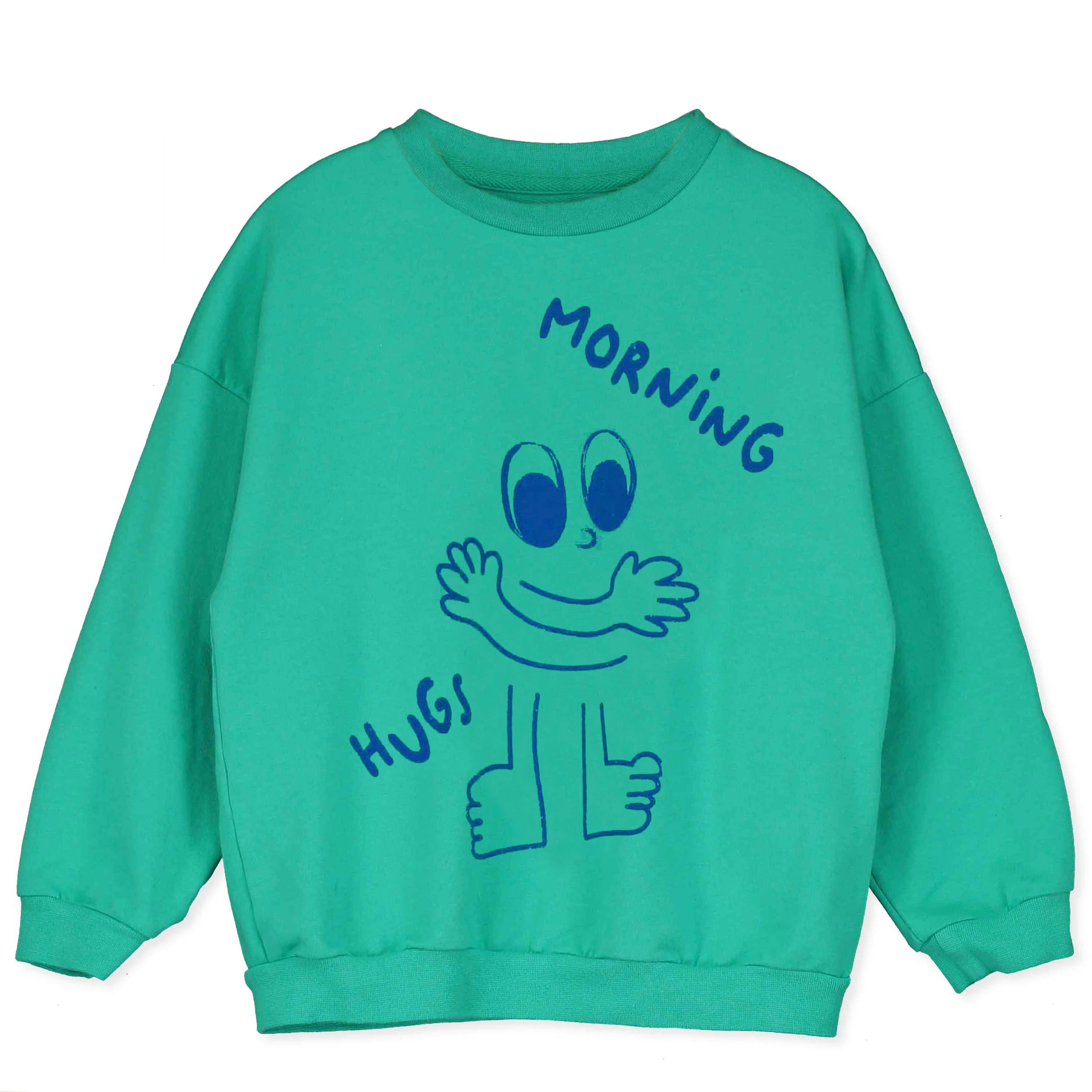Morning Hugs Sweatshirt – green