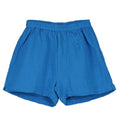 Woven Linen Bermuda – royal blue