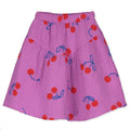 Mid Length Muslin Skirt – magenta