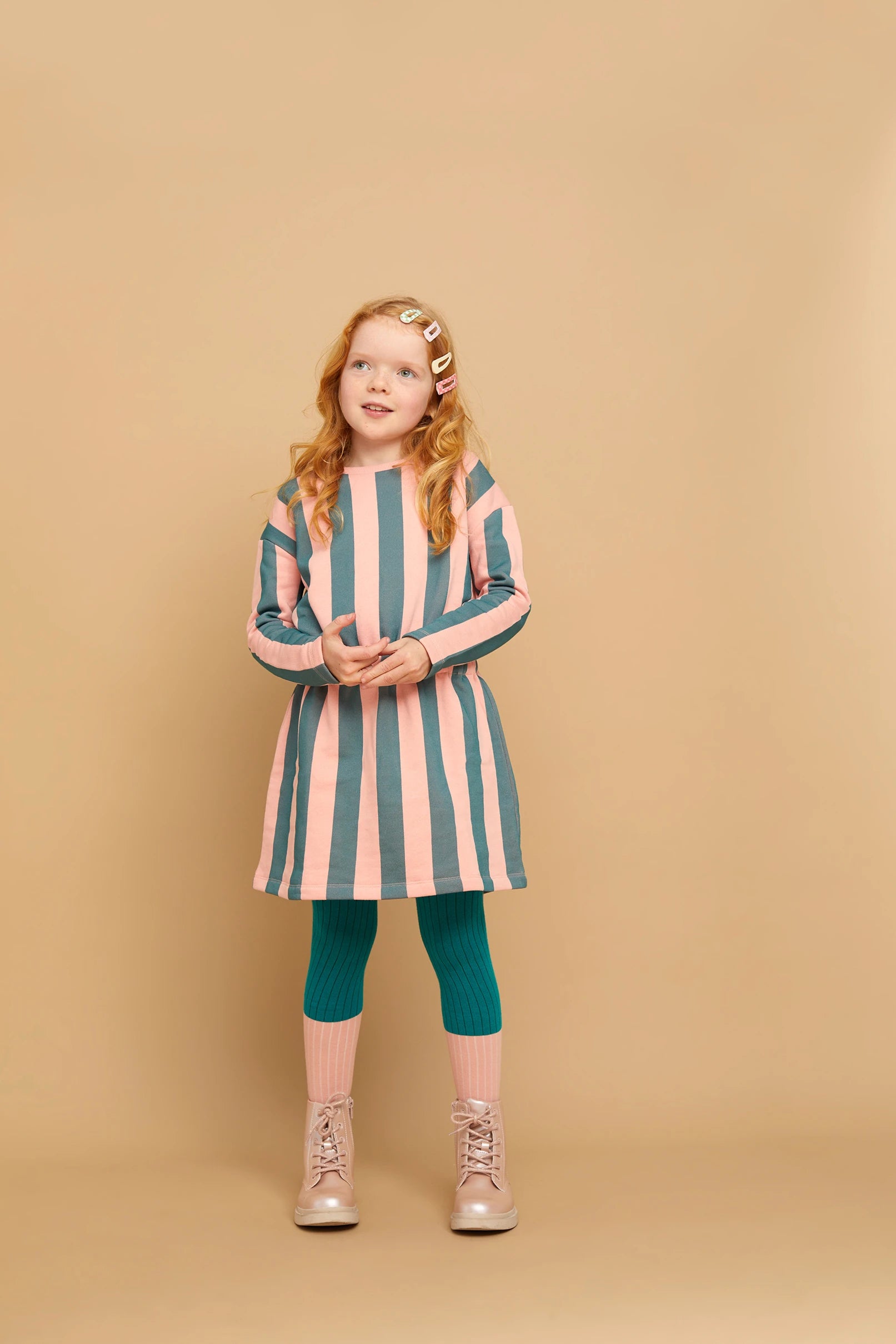 Dress Block Stripe – peach parfait