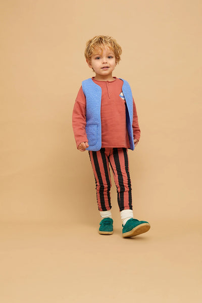 Winter Legging Painted Stripe – macaron
