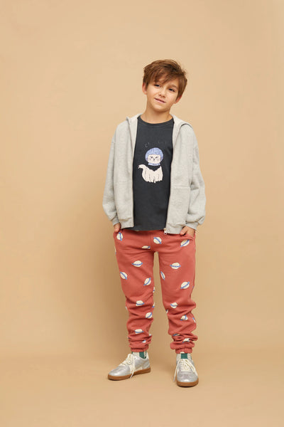 Sweatpants Saturn Print – macaron