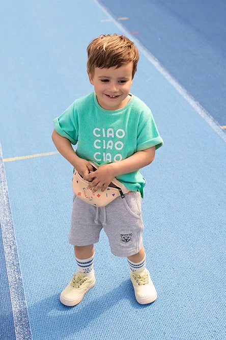 Terry T-Shirt Ciao – jade green