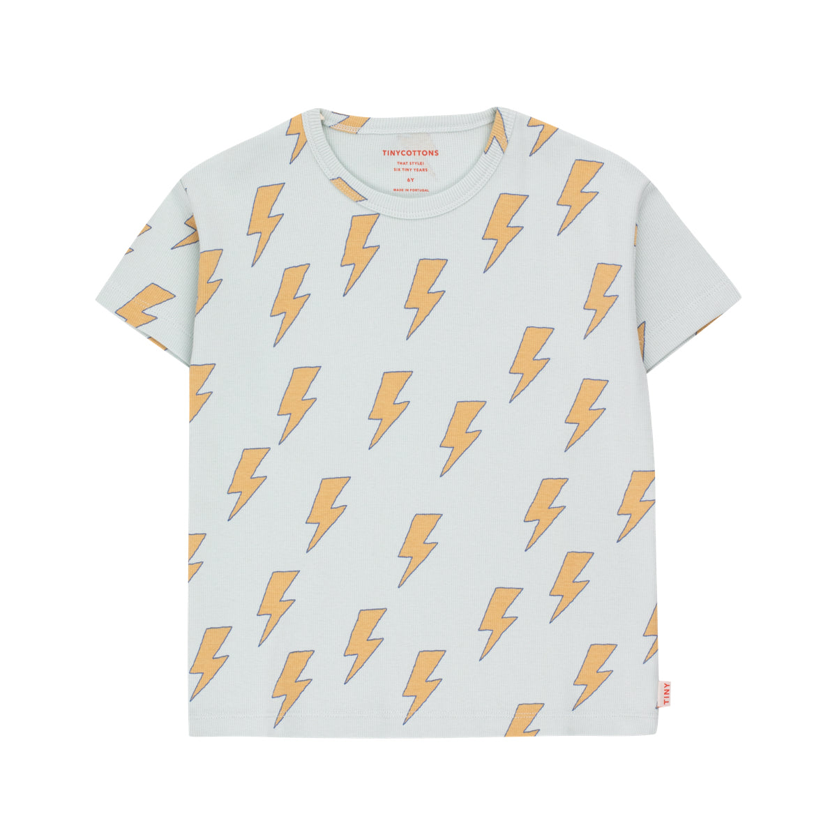 Lightning Tee – jade grey