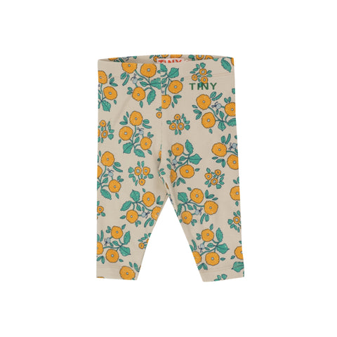 Flowers Baby Pant – dark vanilla