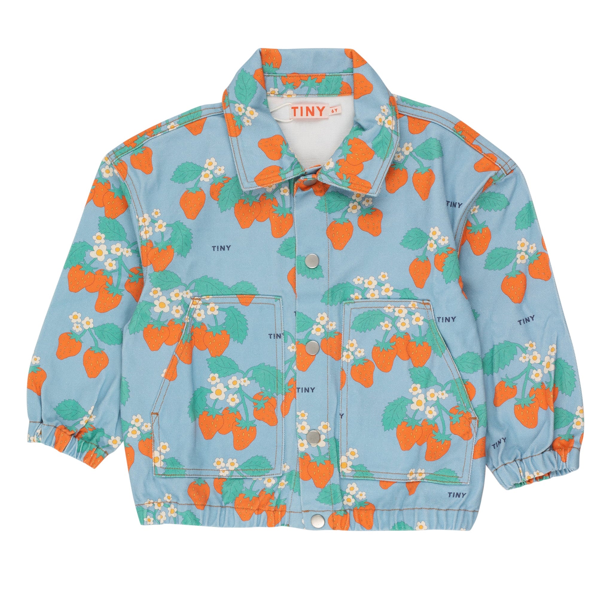 Strawberries Jacket – denim blue