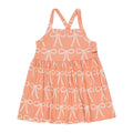 Swim Bows Dress – papaya