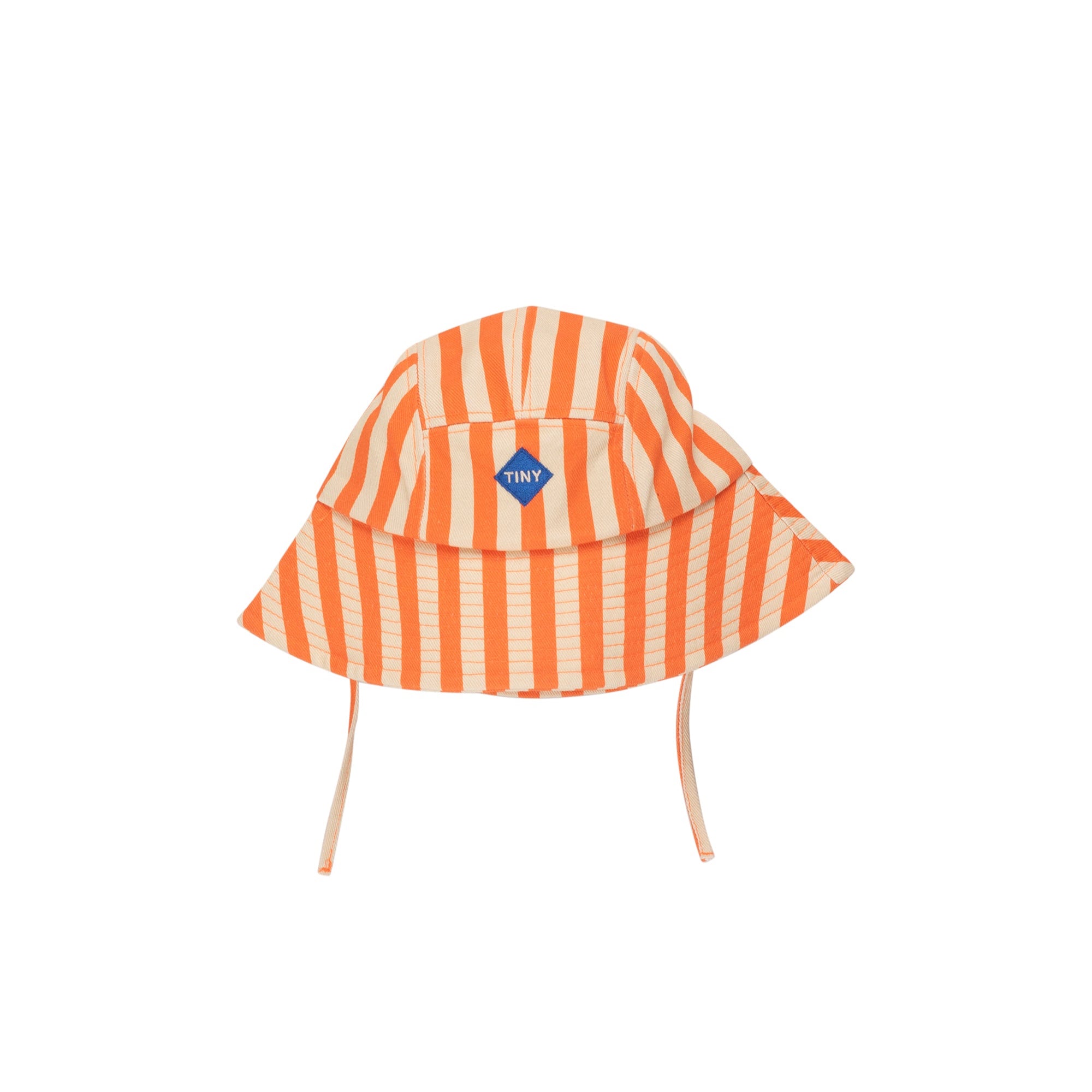 Stripes Bucket Hat – vanilla/summer red