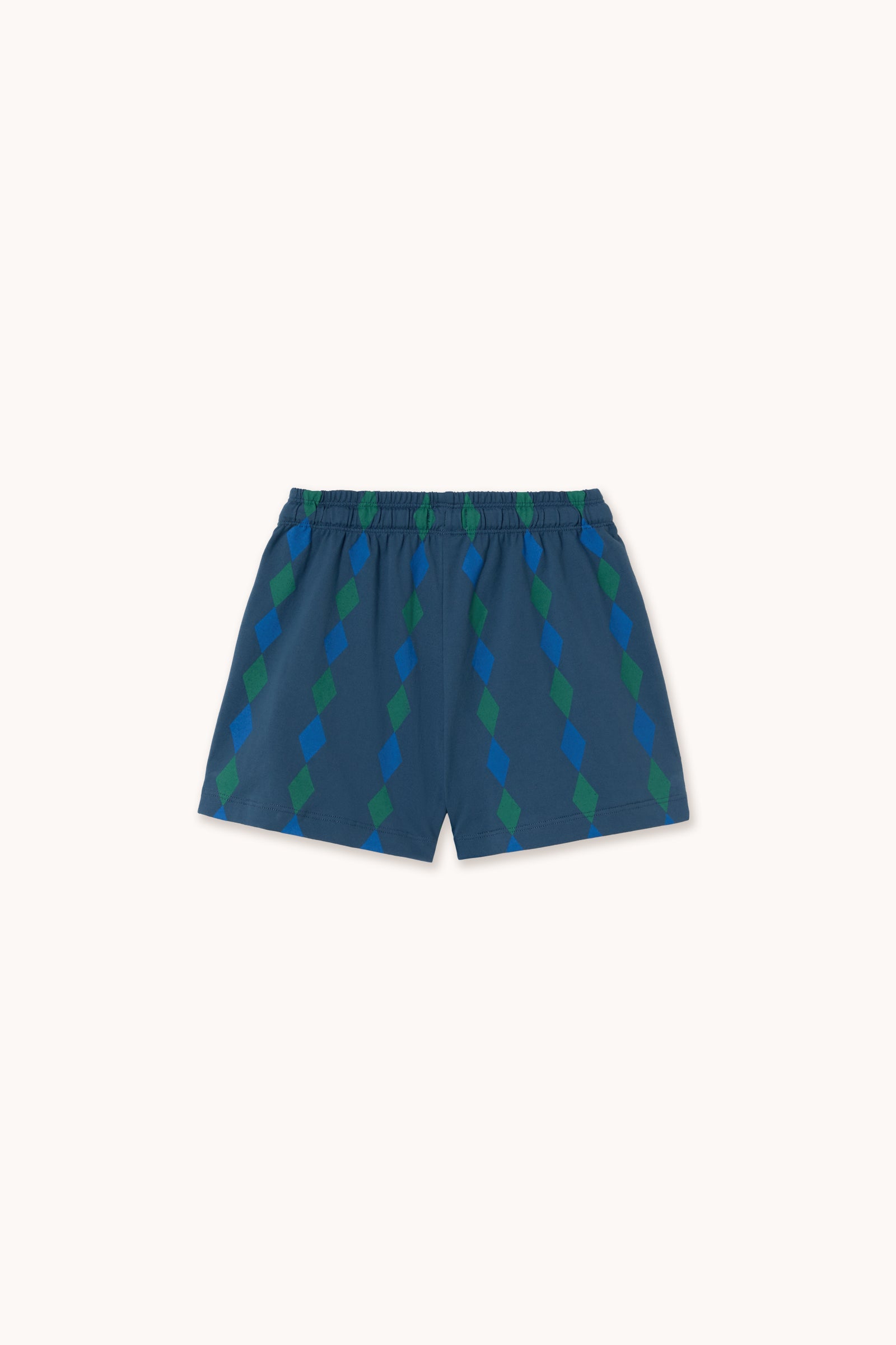 Diamonds Knitted Shorts – light navy