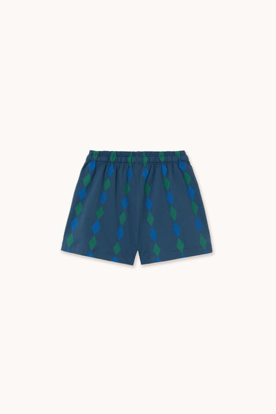 Diamonds Knitted Shorts – light navy