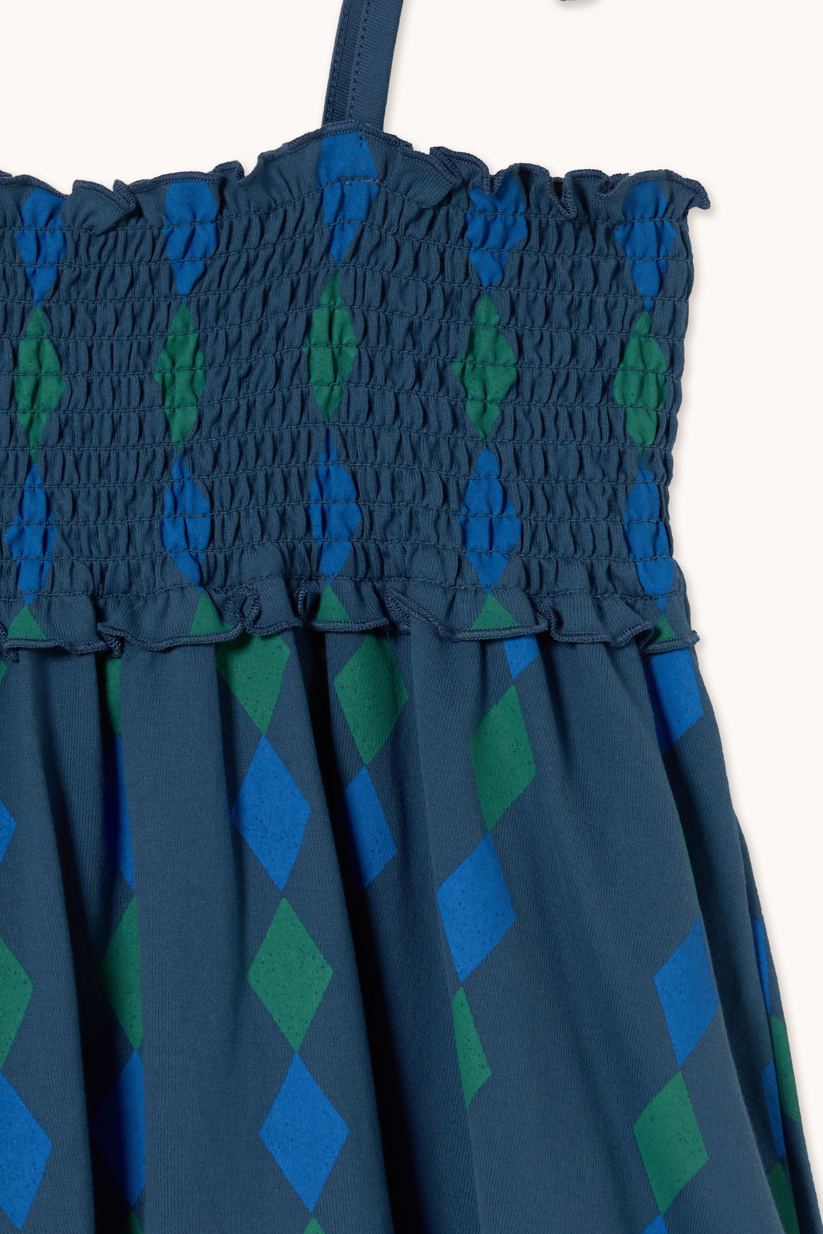 Diamonds Knitted Dress – light navy