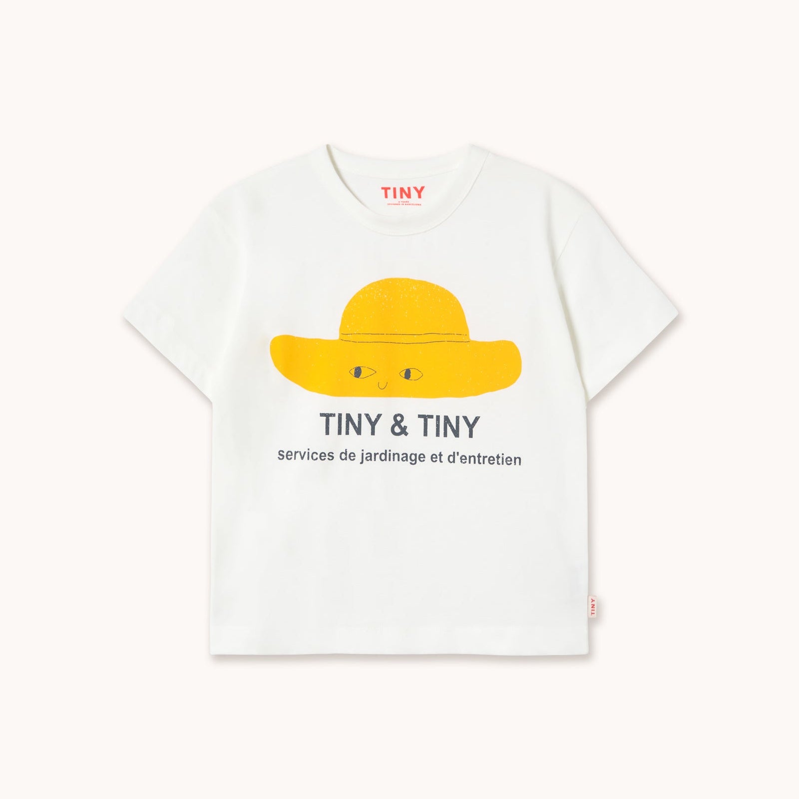 Tiny Hat Graphic Tee – offwhite